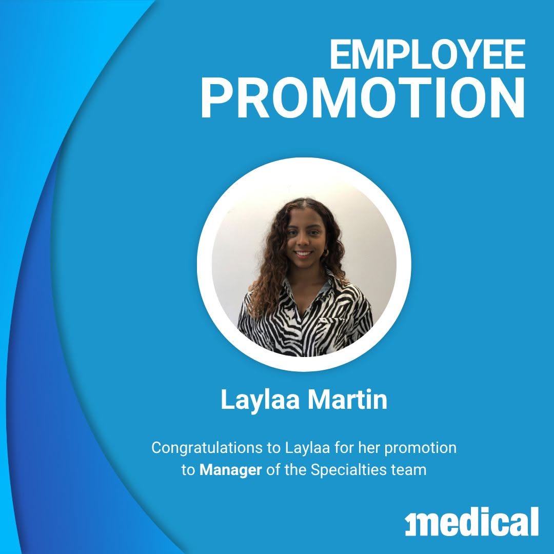 Congratulations to Laylaa Martin for her promotion to Manager of the Specialties team. Laylaa has spent the past three y...