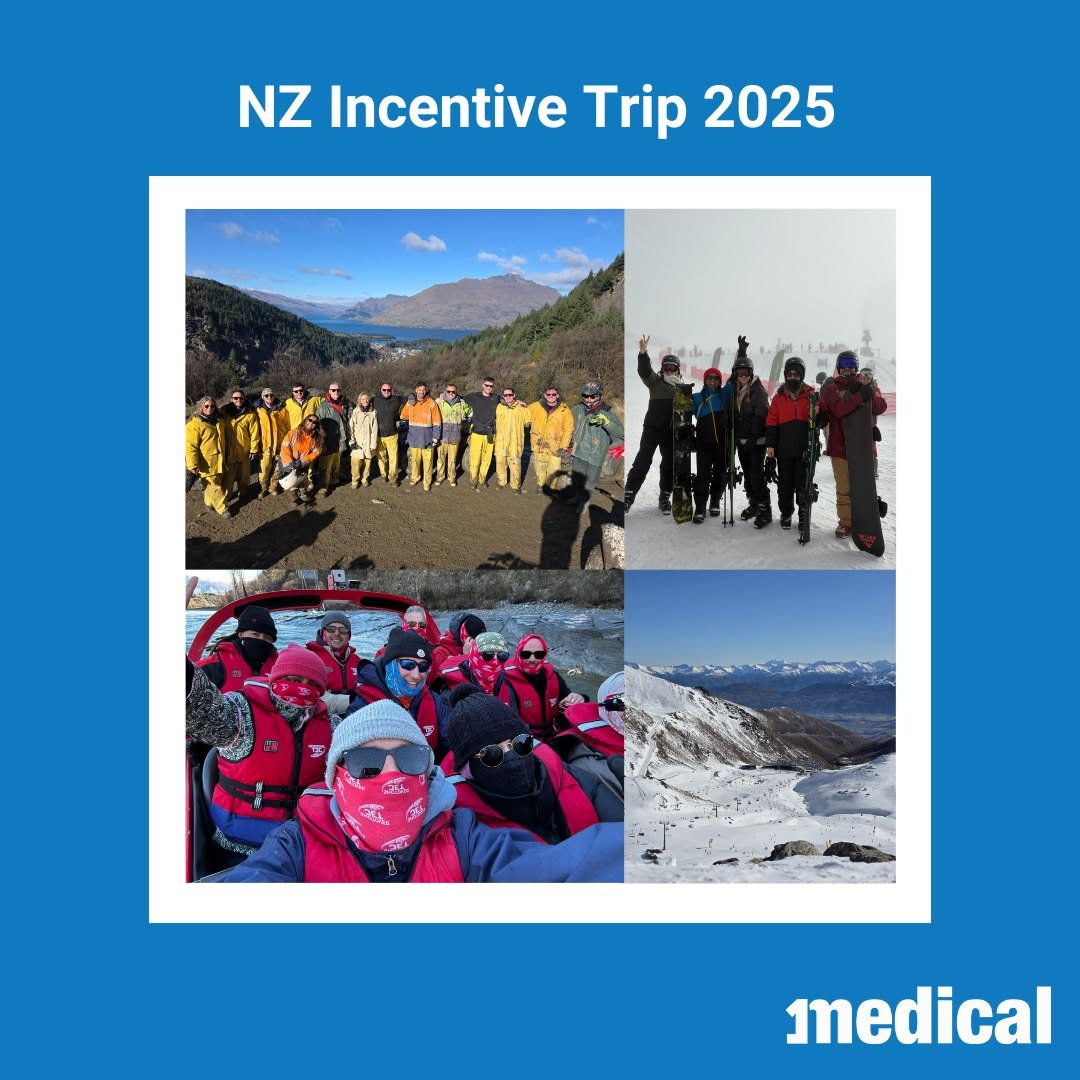 1Medical takes on Queenstown, New Zealand! Last month we rewarded our high achievers with an unforgettable trip to Queen...