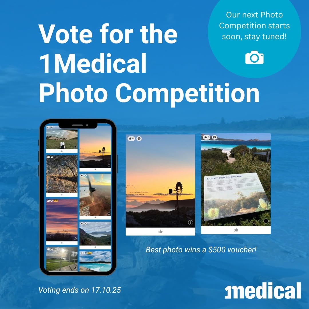 📸Vote Now in the 1Medical Photo Competition! Help us choose a winner – simply select your top 3 photos. The photo with ...